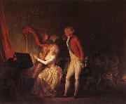 Louis-Leopold Boilly Le Concert inprovise ou le prix de l'harmonie china oil painting artist